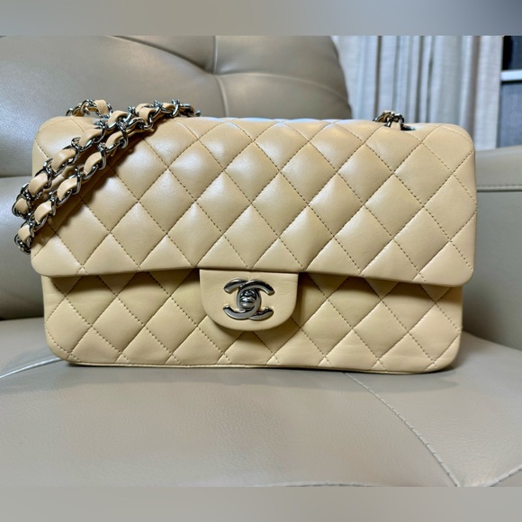Chanel double flap beige - Picture 2 of 8